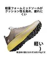 Camel 防滑性と通気性抜群のメンズランニングシューズ【カジュアル・アウトドア・クッション性あり】