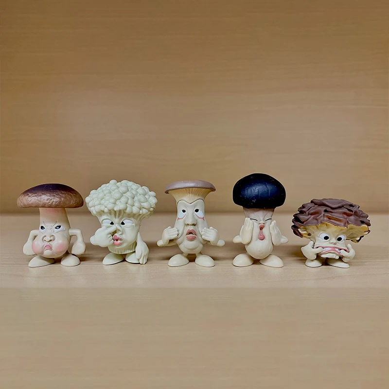 鬼顔きのこデザインのつかみ取り玩具：きのこオブジェとつかまり立ちおもちゃの違いを解説