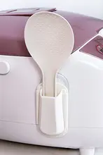 吸盤式スプーンスタンド【キッチン用・プラスチック製・電気鍋対応】