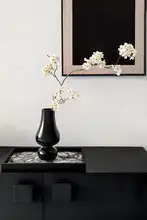 長枝小梨花の造花【高級インテリア装飾・リビングダイニング向け】