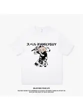 呪術廻戦デザインのコットン短袖Tシャツ【アニメ・日常使用向け】