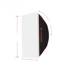 金贝 DE50*70 柔光ボックス 250W 撮影用ランプ【フラッシュライト・補光ライト・撮影機材】