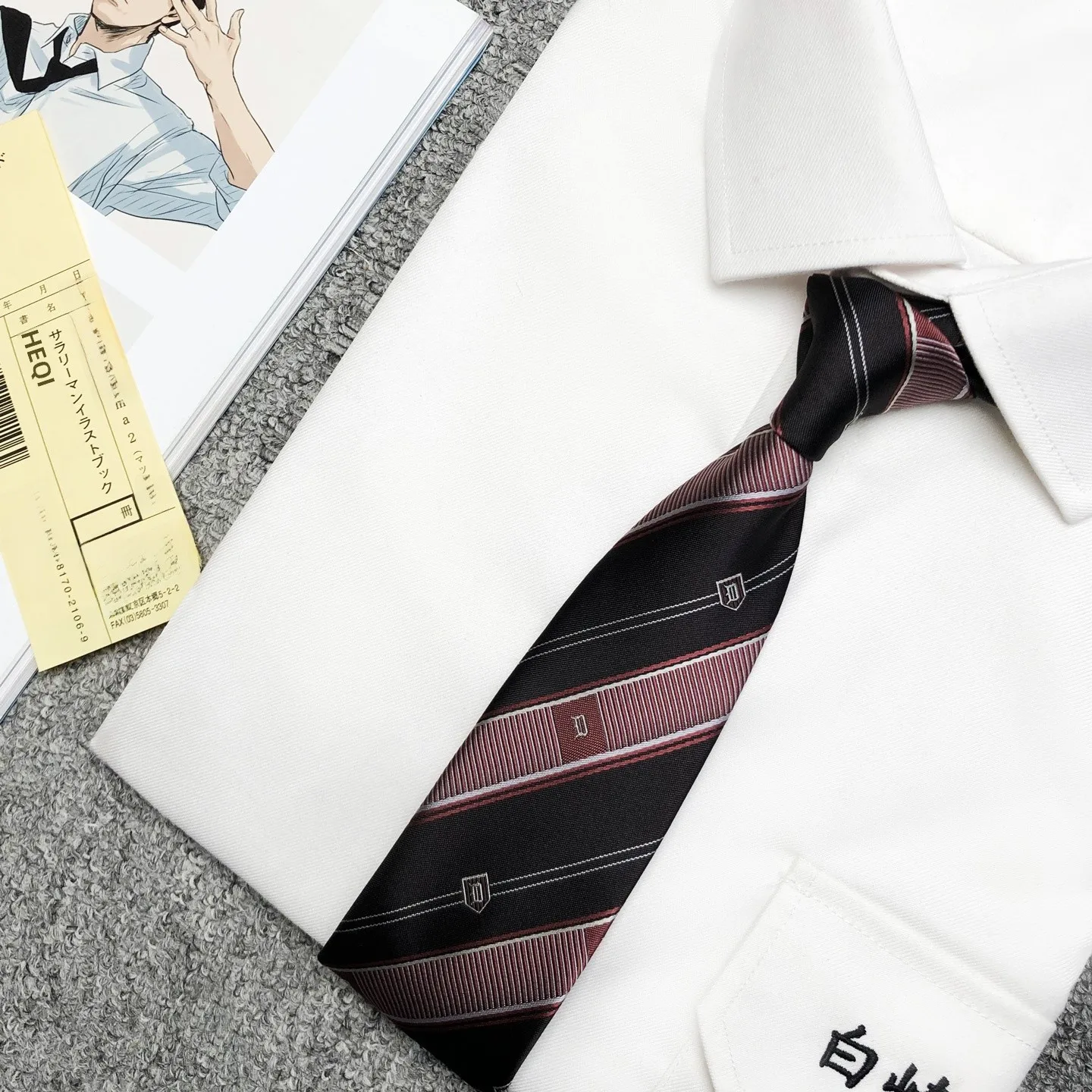 蝶ネクタイ柄シャツ ブランド おすすめ：木村叔の学院風ハンドメイドカラーシャツ