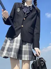 夏日和風ブレザー【ツーボタン・学生制服スタイル】（セットアップ対応）