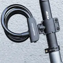 自転車用鍵式ロック【防犯用・携帯可能・マウンテンバイク・ロードバイク対応】