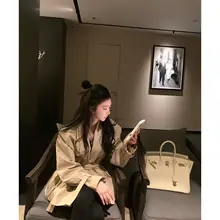 デザイン性抜群のリボン付きバスローブ風ショートコート【ファッション性・洗練されたスタイル】