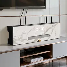 Wi-Fiルーター収納ボックス【クリエイティブクロック・コンセントカバー・テレビ台用】