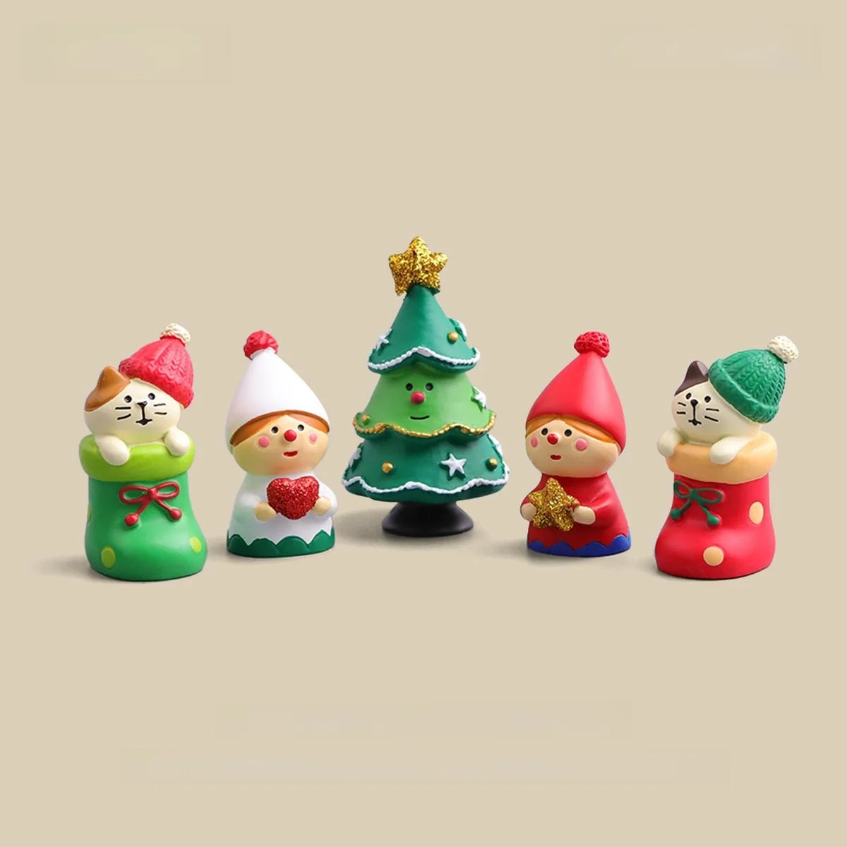 かわいい猫デザインのクリスマスソックス飾り：デスク用ペアギフトの実用性とシーン別活用