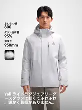 アウトドア用ダウンジャケット【防風・防水・ハイキング＆登山対応】