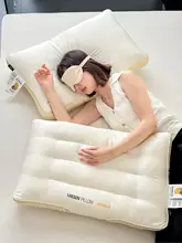 シンプルな大豆繊維枕【首をサポート・快眠用・大人用・家庭用】