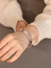 天然石製 ブループラムソーダブレスレット【クォーツ・女性用・ギフトに最適】