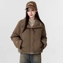 白鸭绒ダウンジャケット【冬用・保温・ショート丈】（セットアップ対応）