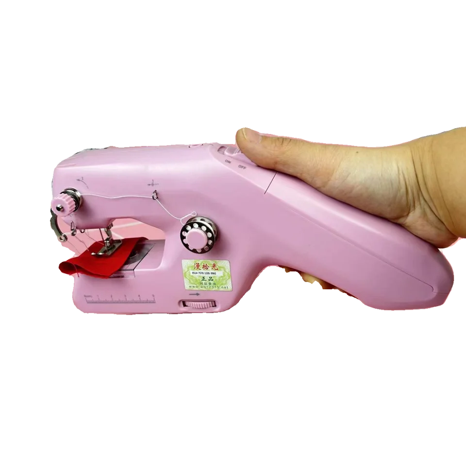 ハンドヘルド電動ミシン 家庭用 小型 全自動 ミニ ポータブル