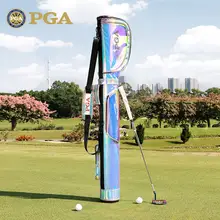 PGA レディースゴルフバッグ【軽量・ポータブル・67本収納可能・カラフルデザイン】