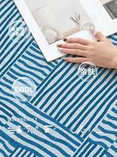 涼感のあるフロアマット【中古風・緑色・夏用・おしゃれなデザイン】（セットアップ対応）