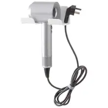 Lazy Corner 壁掛けヘアドライヤー収納ラック【穴あけ不要・バスルーム用】