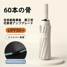 自動開閉 大型折りたたみ傘【男性用・女性用・晴雨兼用・強化タイプ】