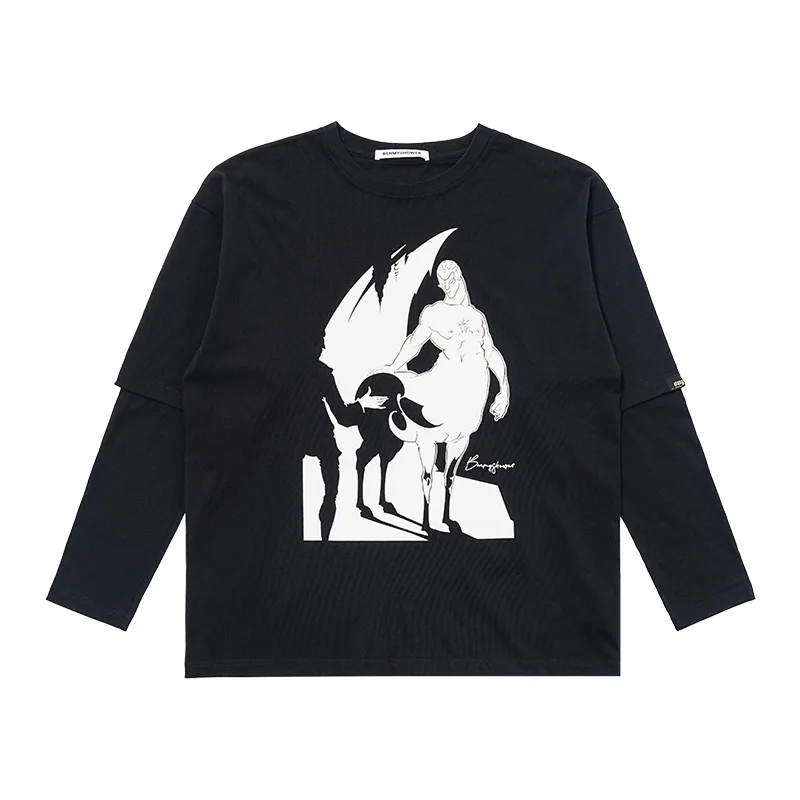 春服 メンズ 通勤に悩むなら？人馬座テーマTシャツの心のバランスガイド