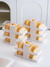 焼き菓子用スライスボックス【ケーキ・ロールケーキ・テイクアウト用】