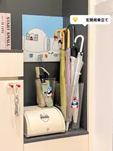 玄関用傘収納ラック【透明・大容量・ショート＆ロング傘対応】