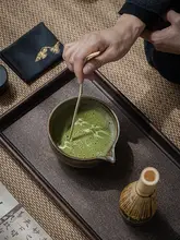手作り茶道具セット【宋代風・粗陶抹茶碗・茶筅スタンド・ヴィンテージデザイン】