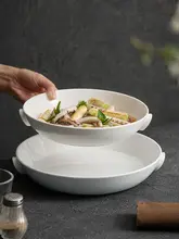 陶器製 深皿【中華スタイル・保温機能・デザイン皿】