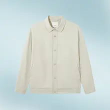 レトロデザインのメンズジャケット【コーチジャケット・ゆったりサイズ・襟付き】