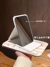 化粧鏡 折りたたみ 卓上 自立 コンパクト 携帯用 高画質 学生 オフィス 家庭用 旅行 レディース