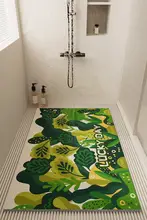 バスマット 滑り止め カット可能 PVC 水はけ良好 転倒防止 キッズ 男の子 女の子 浴室 トイレ シャワールーム