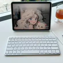 ワイヤレスBluetoothキーボード＆マウス【静音・携帯型・多機能】（セットアップ対応）