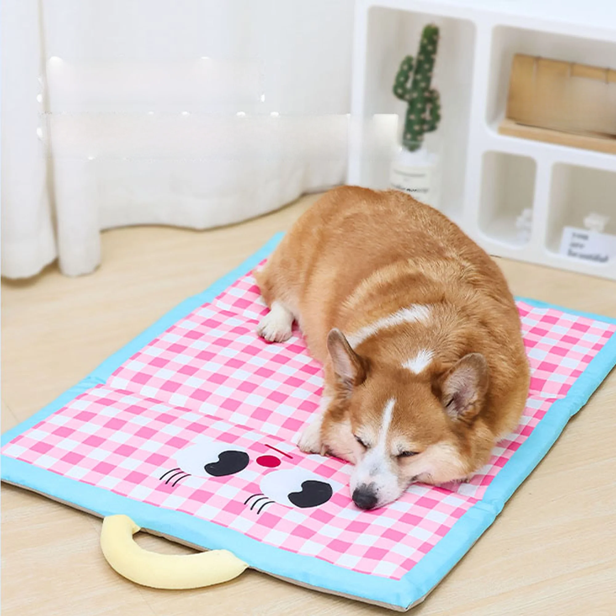夏用冷却マット：犬・猫対応の極上の柔らかさと通気性を実現
