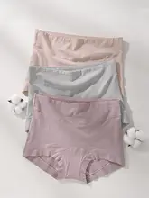 中高腰の純綿ヒップハングパンツ【極上の柔らかさ・無痕・抗菌・大きいサイズ】