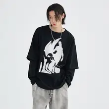 男女兼用 ヴィンテージ風 ひねりデザイン長袖Tシャツ【人馬座神話テーマ】