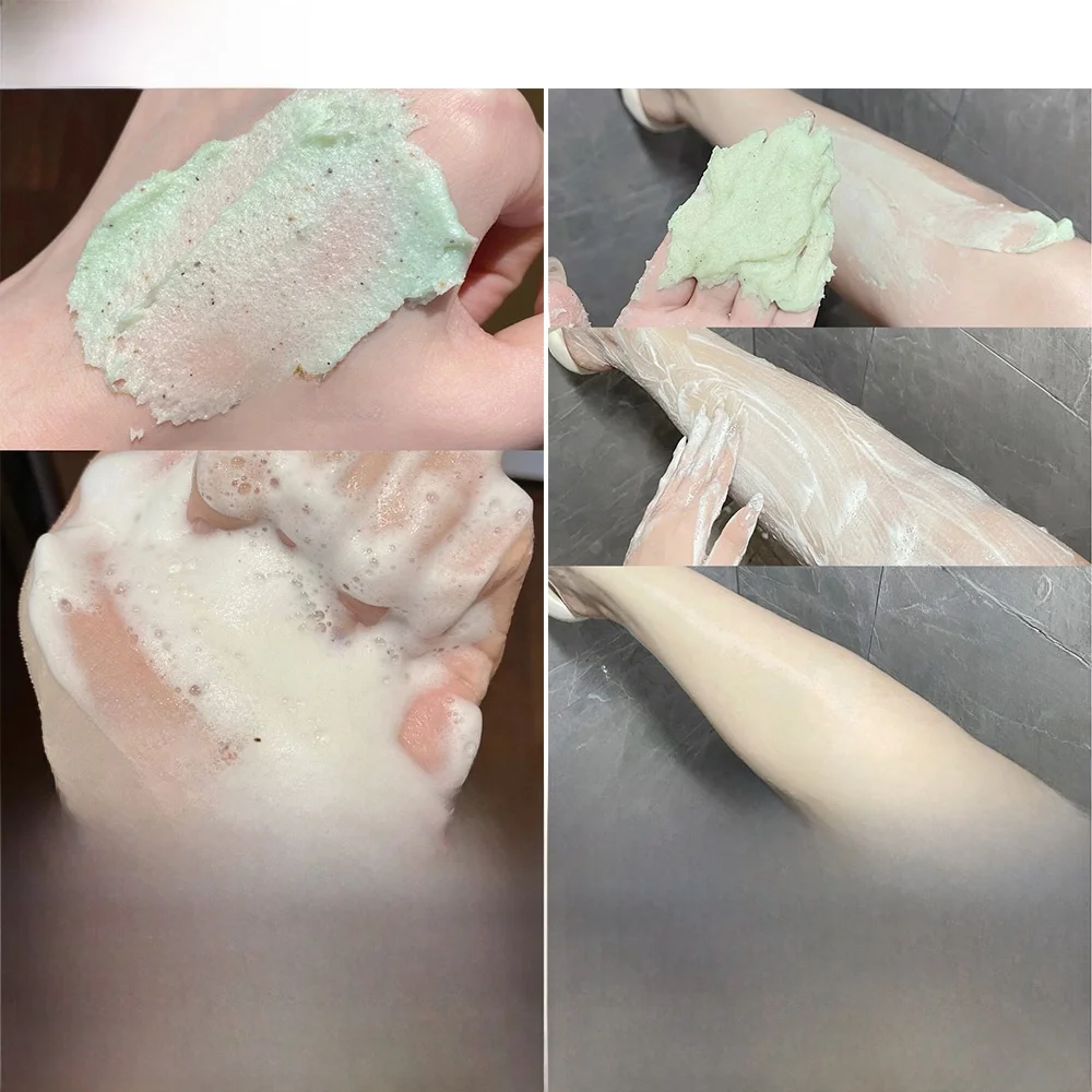 海塩配合ボディスクラブ：オーガニックな肌ケアの実用性と香りバリエーション