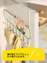 穴あけ不要のドアハンガー【衣類収納・キッチンや寝室用】