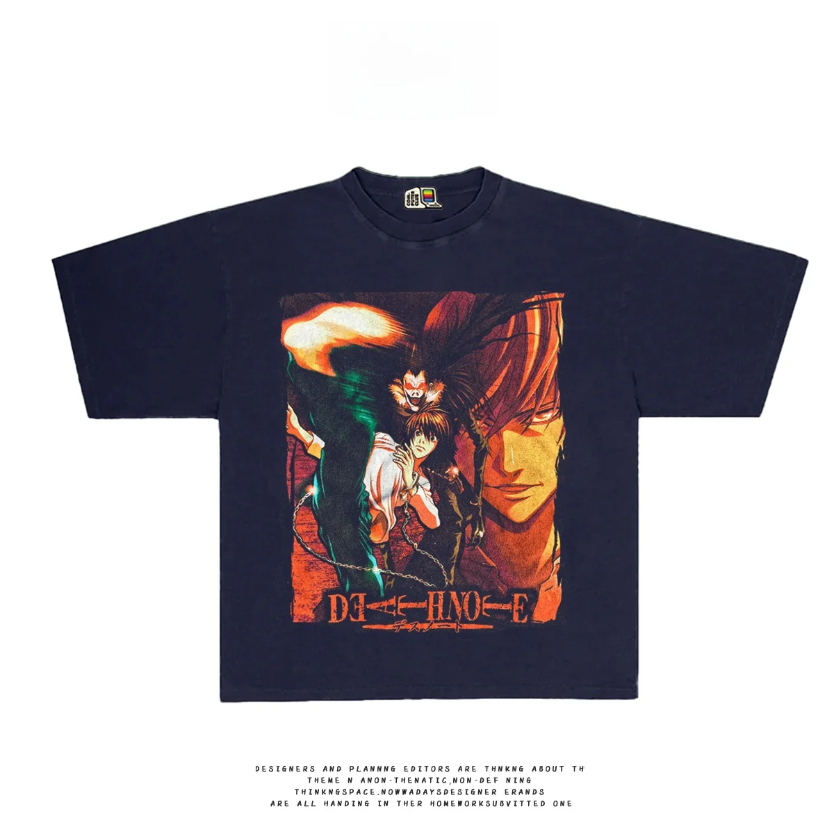 アニメデザインのビッグシルエット半袖Tシャツ：アニメコミックファンに贈るスタイリッシュな日常着