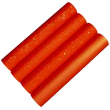 高級紅色春聯紙【厚手・金箔印刷・無地】