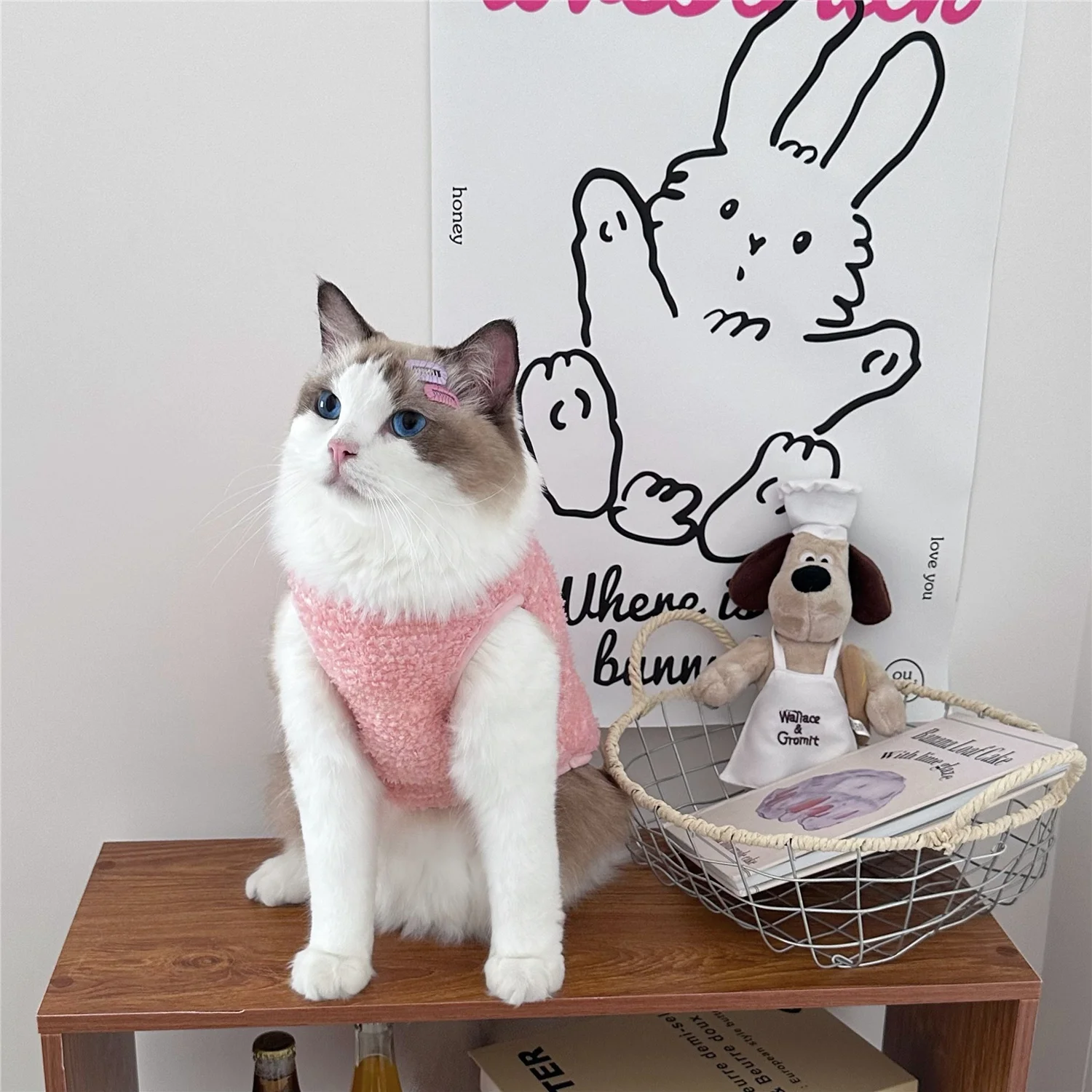 秋冬用かわいい犬猫用衣服：温かいフリー  スベストの実用性とシーン別適用