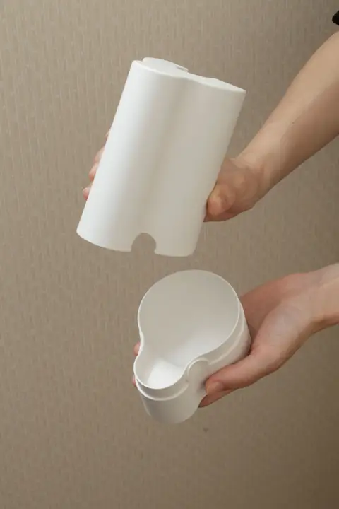 康多多 トイレブラシセット【自宅用・ソフト毛・隅まで清掃可能】