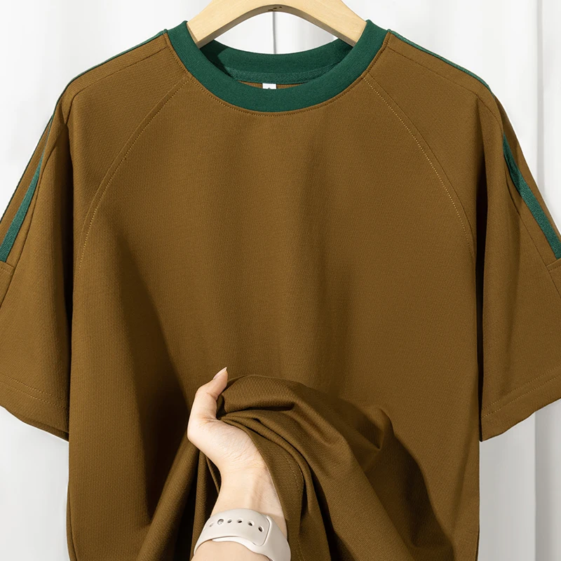 tシャツ アウトレット で失敗しない選び方は？コーヒー色の夏用斜め織りTシャツが答えになる
