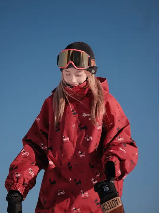 女性用スノーボード・スキーウェア【防水・防風・デザイナー設計】