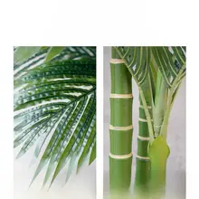 リアルな観葉植物大型フェイクツリー【金のヤシ・リビング・屋内外用・装飾用フロアプランツ】