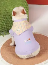 春秋向けの愛らしいペット用ウェア【薄手タンクトップ・中小型犬用】