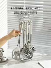 304ステンレス製キッチン用調理器具【スプーン・おたま・フライ返し・穴あきおたま・多機能】（セットアップ対応）