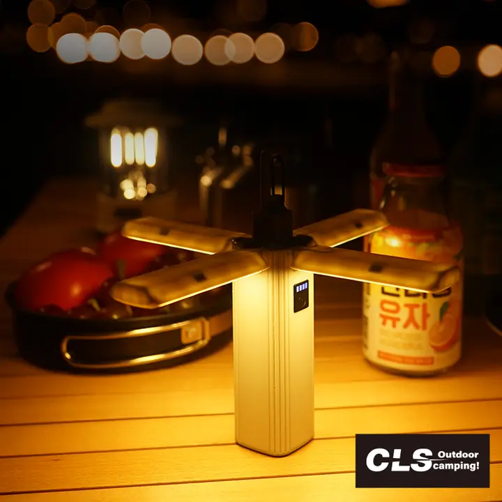 CLS 多機能LEDキャンプライト【長持ち・折りたたみ式・テント用・雰囲気作り】