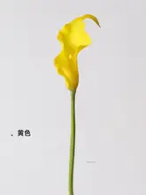 ビジュアルアートの飾り！仿真花 ピカソ風のカールソウ プレートブランチ【インテリア装飾用・撮影小道具】