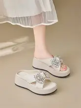 厚底の通気性サンダル【女性用・包頭・ビーチ用】