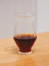 香りを楽しむ手淹れコーヒーカップ【小型・ガラス製・高級感あるデザイン】