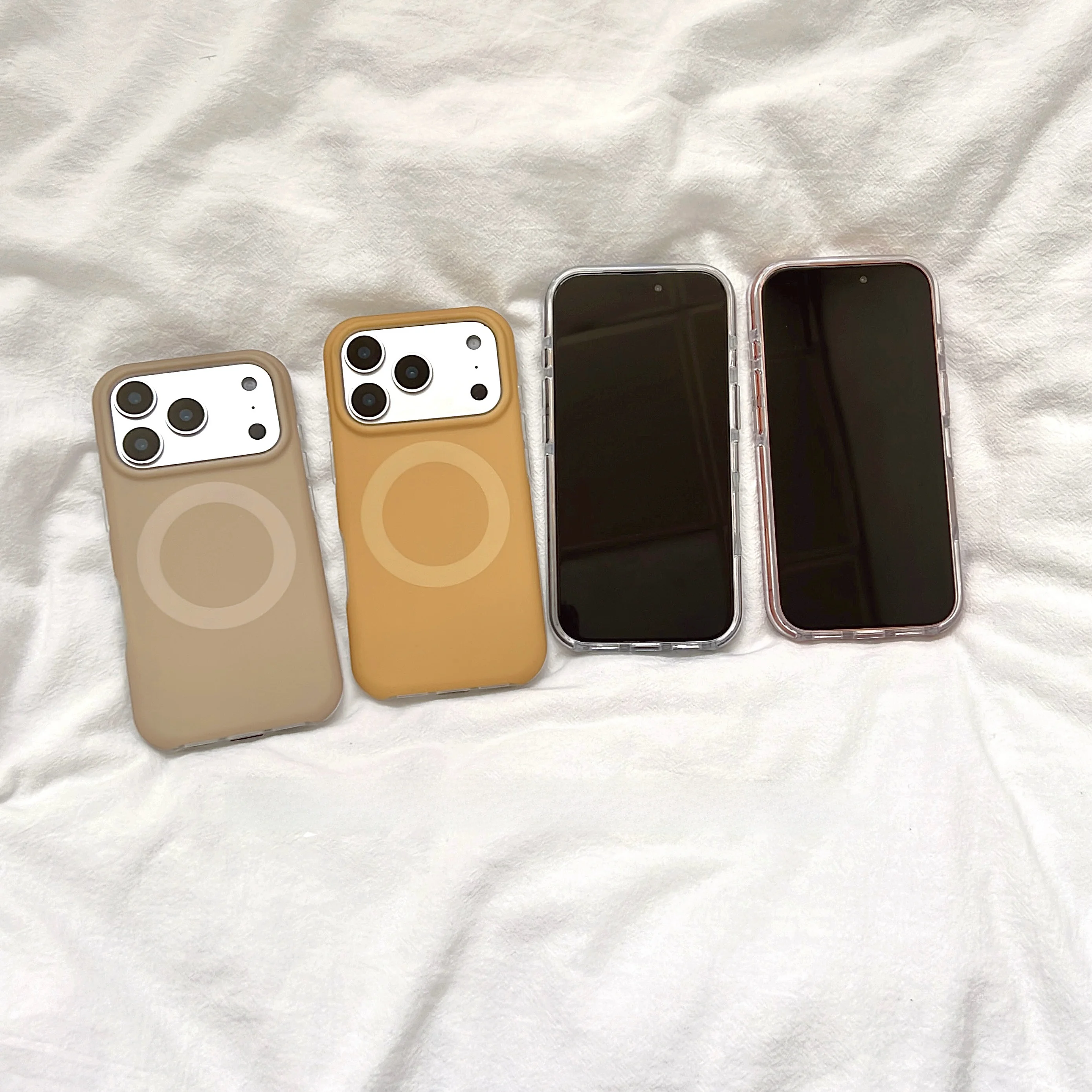 マグネット式スマホケース Sherry/雪莉：iPhone 16シリーズに最適なインスタ風デザインと5G対応の実用性