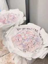 バラのアートフラワーブーケ【ソープフラワー・誕生日ギフト・女性向け・の花】